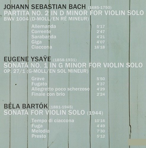 Baiba Skride - Bach, Ysaye, Bartok (2004)