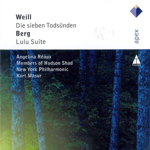 Angelina Reaux, Kurt Masur & New York Philharmonic - Berg: Lulu Suite; Weill: Seven Deadly Sins (2010)