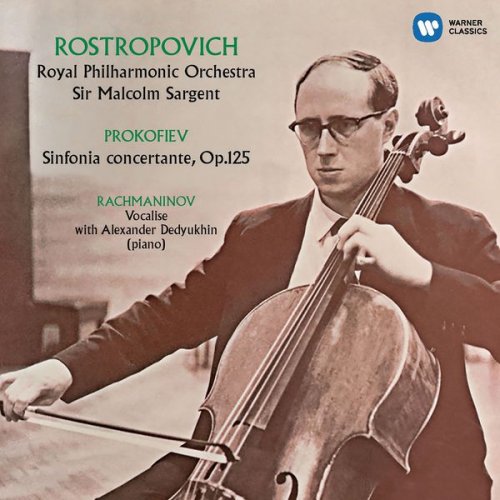 Mstislav Rostropovich - Prokofiev: Sinfonia concertante, Rachmaninov: Vocalise (1959/2017) [Hi-Res]