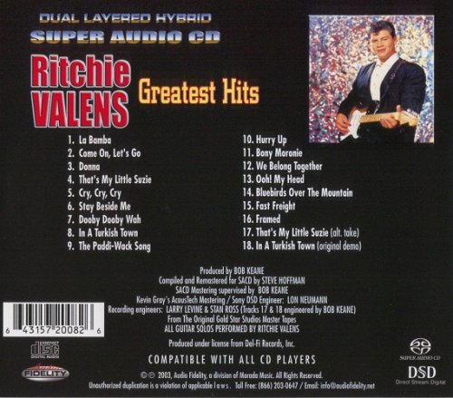 Ritchie Valens - Greatest Hits (2003) [SACD]