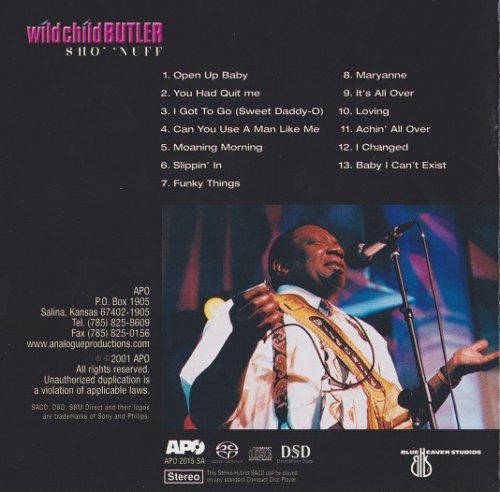 Wild Child Butler - Sho' 'Nuff (2001) Hi-Res