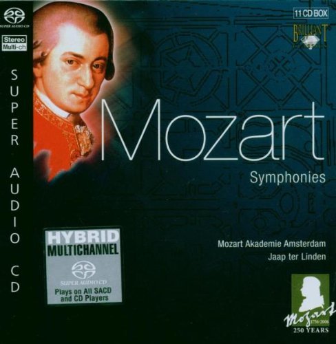 Jaap ter Linde, Mozart Akademie Amsterdam - Mozart Symphonies Boxset (2005)