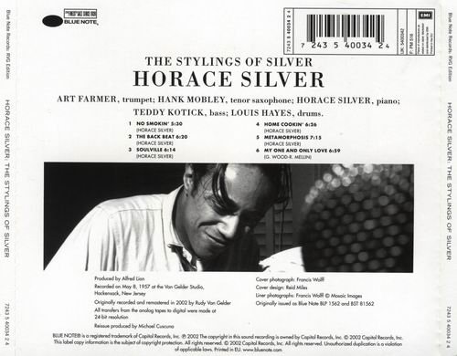 Horace Silver Quintet - The Stylings Of Silver (1957)