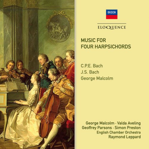 George Malcolm & Valda Aveling & Geoffrey Parsons - Music For Four Harpsichords (2017)