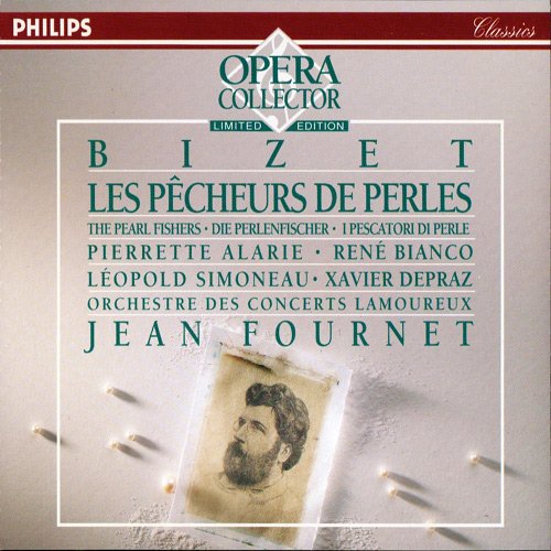 Rene Bianco, Leopold Simoneau, Jean Fournet - Bizet: Les Pecheurs de Perles (1992)