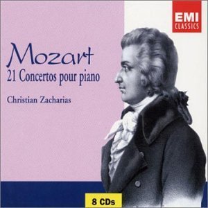 Christian Zacharias - Mozart: 21 Piano Concertos (8CD) (1995)