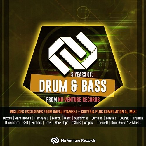 VA - Drum & Bass: 5 Years Nu Venture Records Selection (2017)