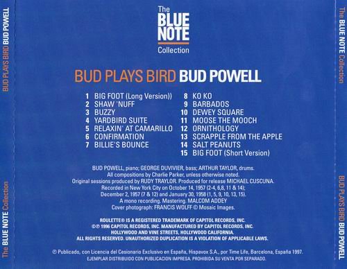 Bud Powell - Bud Plays Bird (1958)