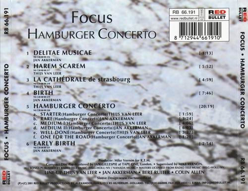 Focus - Hamburger Concerto (1974)