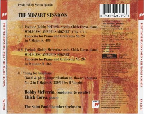 Bobby McFerrin & Chick Corea - The Mozart Sessions (1996) Flac