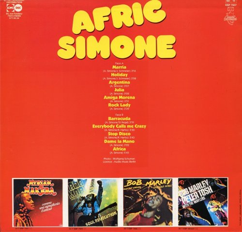 Afric Simone - Everybody Calls Me Crazy (1981) [Vinyl]