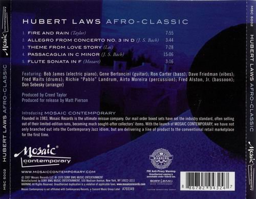 Hubert Laws - Afro-Classic (1970)