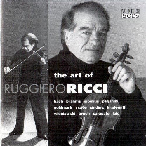 Ruggiero Ricci - The Art of Ruggiero Ricci (5CD BoxSet) (2003)
