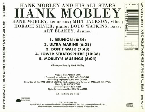 Hank Mobley - Hank Mobley & His All Stars (1957)