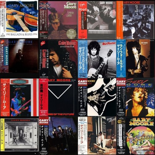 Gary Moore - Discography [Japanese Edition] (1973-2014)