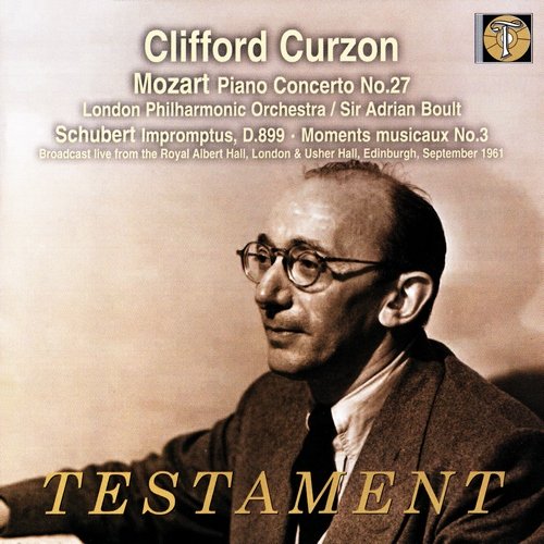 Clifford Curzon - Mozart: Piano Concerto № 27 / Schubert: 4 Impromptus, Moment Musical (2013)