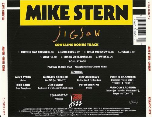Mike Stern - Jigsaw (1989) Flac
