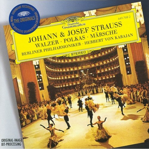 Herbert von Karajan - Johann Strauss, Josef Strauss: Waltzes (1971) [1997]