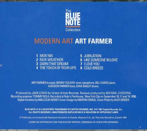 Art Farmer - Modern Art (1958) [1997 The Blue Note Collection]