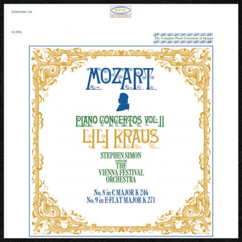 Lili Kraus, The Vienna Festival Orchestra & Stephen Simon - Mozart: Piano Concertos Nos. 8 & 9 (2017) [Hi-Res]