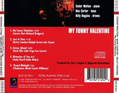 Sweet Basil Trio - My Funny Valentine (1991)