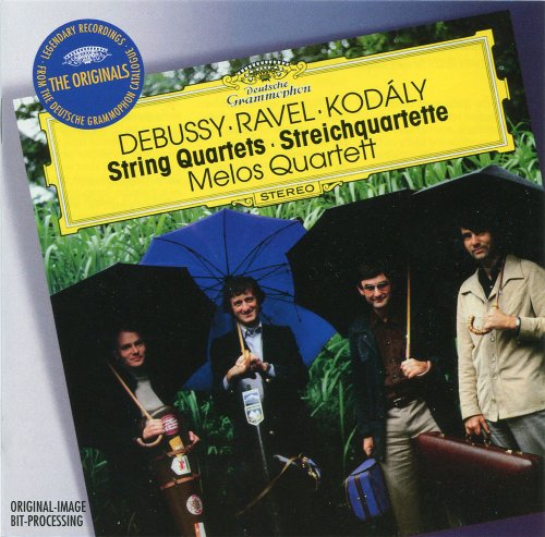 Melos Quartett - Debussy, Ravel, Kodaly: String Quartets (1970-79) [2012]