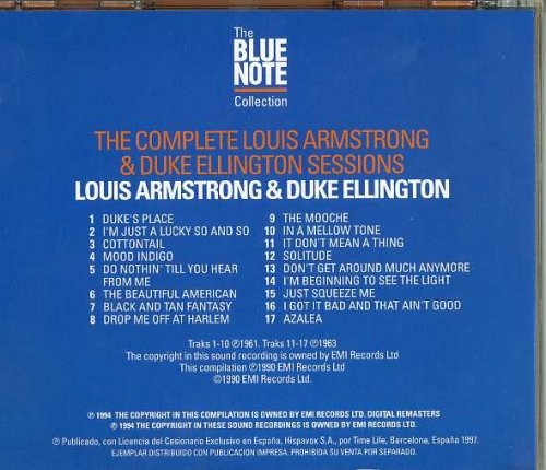 Louis Armstrong & Duke Ellington - The Complete Louis Armstrong & Duke Ellington Sessions (1990) [1997 The Blue Note Collection]