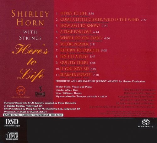 Shirley Horn - Here's to Life (1992) [2004 SACD]