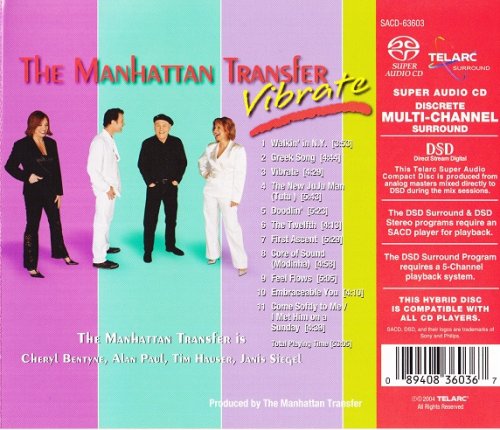 The Manhattan Transfer - Vibrate (2004) [SACD]