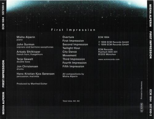 Misha Alperin - First Impression (1999)