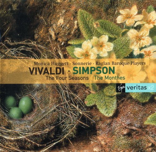 Monica Huggett, Raglan Baroque Players, Sonnerie - Vivaldi - The Four Seasons / Simpson - The Monthes (2003)