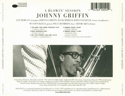 Johnny Griffin - A Blowin' Session (1957)