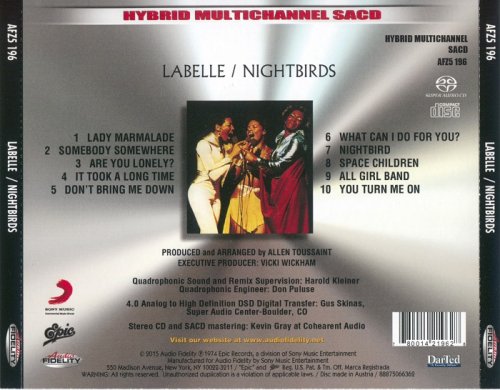 Labelle - Nightbirds (1974) [2015 SACD]