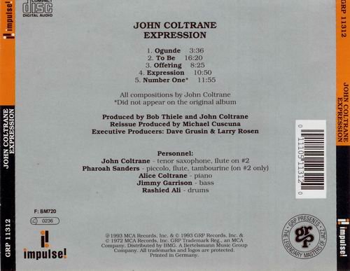 John Coltrane - Expression (1967)