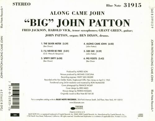 John Patton - Along Came John (1963)