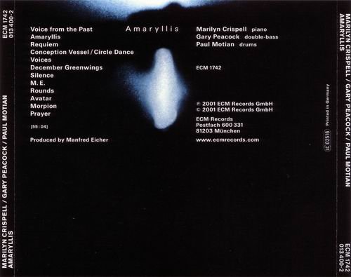 Marilyn Crispell, Gary Peacock, Paul Motian - Amaryllis (2001)