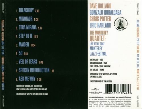 Dave Holland - The Monterey Quartet: Live At The 2007 (2009)