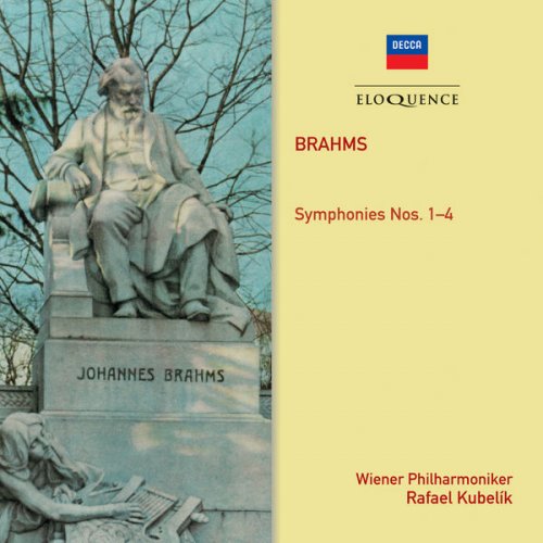 Rafael Kubelik and Wiener Philharmoniker - Brahms: Symphonies Nos. 1-4 (2017)