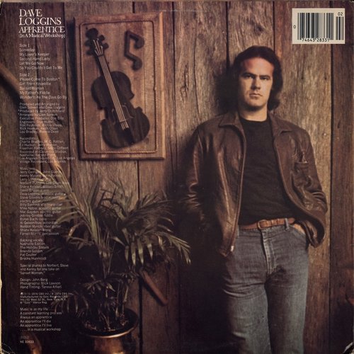 Dave Loggins - Apprentice (In A Musical Workshop) (1974) LP