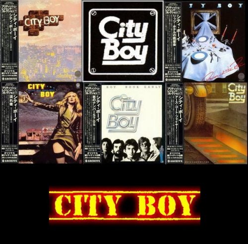 City Boy - 5 Albums 1976-79 (Japan Mini LP 24 Bit Remaster 2011)