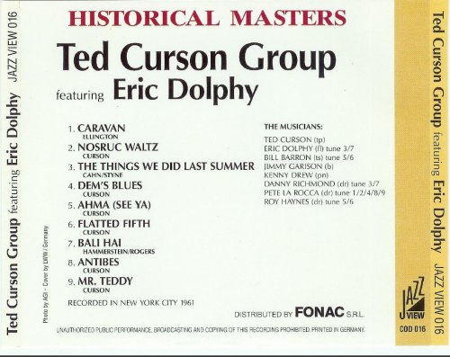 Ted Curson - Ted Curson Group feat. Eric Dolphy (1961), 320 Kbps