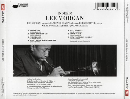 Lee Morgan - Indeed!  (1956)