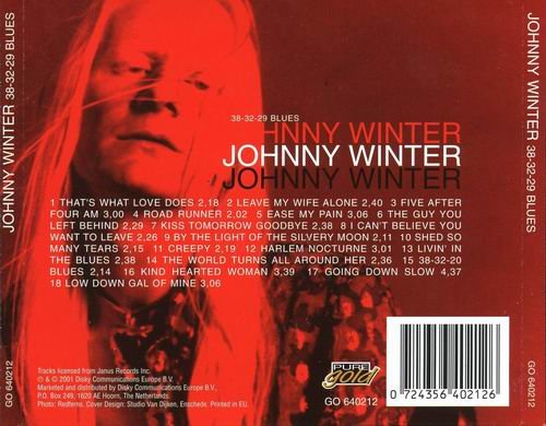 Johnny Winter - 38-32-29 Blues (2001)