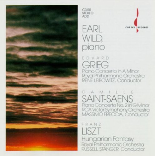 Earl Wild - Grieg, Saint-Säns - Piano Concertos / Liszt - Hungarian Fantasy (1994)