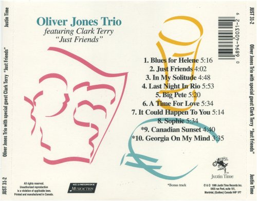 Oliver Jones - Just Friends (1989), FLAC