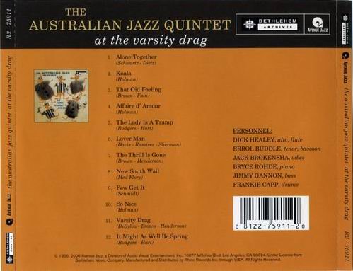 Australian Jazz Quintet - At the Varsity Drag (1956)