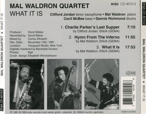 Mal Waldron - What it is (1981), 320 Kbps