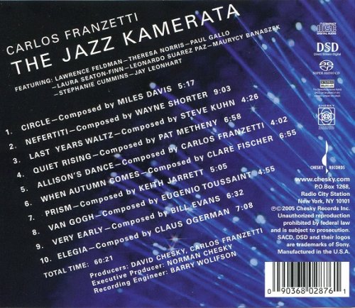 Carlos Franzetti - The Jazz Kamerata (2005) [SACD]