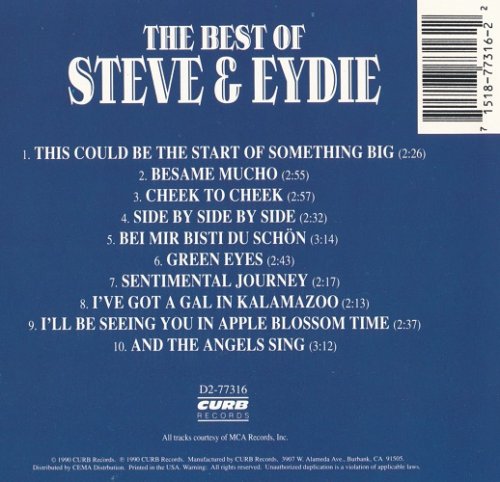 Steve & Eydie - The Best Of Steve & Eydie (1990)