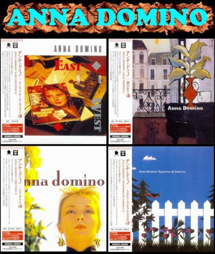 Anna Domino - 4 Albums Mini LP CD (2013)